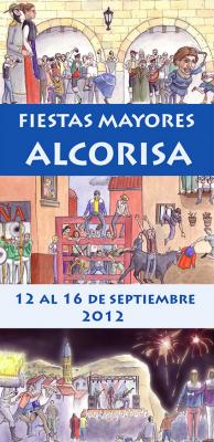 PROGRAMA DE FIESTAS MAYORES, ALCORISA 2012.